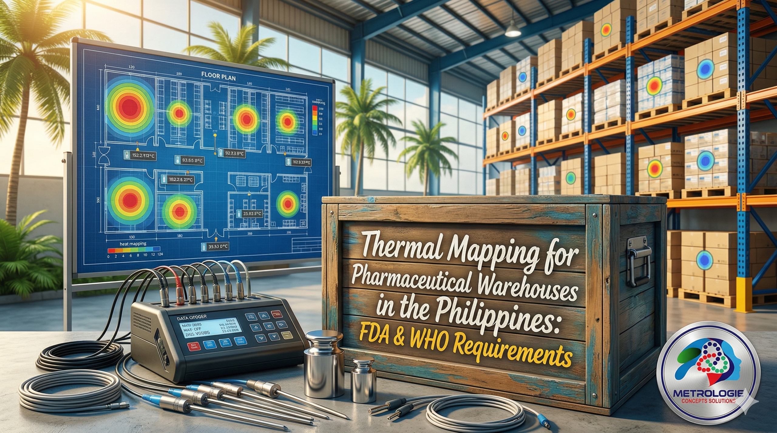 Read more about the article Thermal Mapping for Pharmaceutical Warehouses in the Philippines: FDA & WHO Requirements