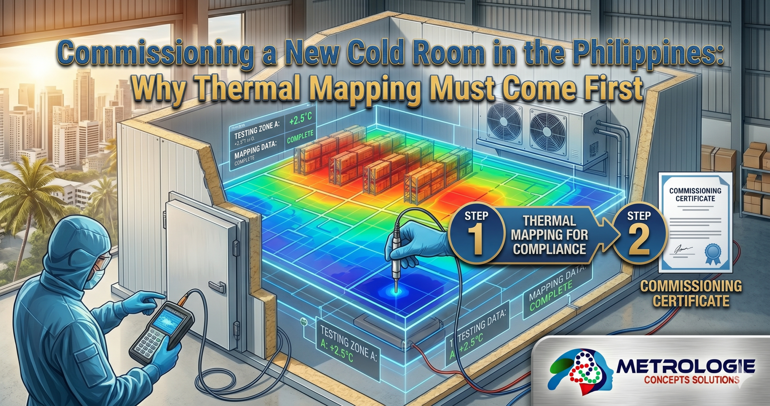 Read more about the article Commissioning a New Cold Room in the Philippines: Why Thermal Mapping Must Come First