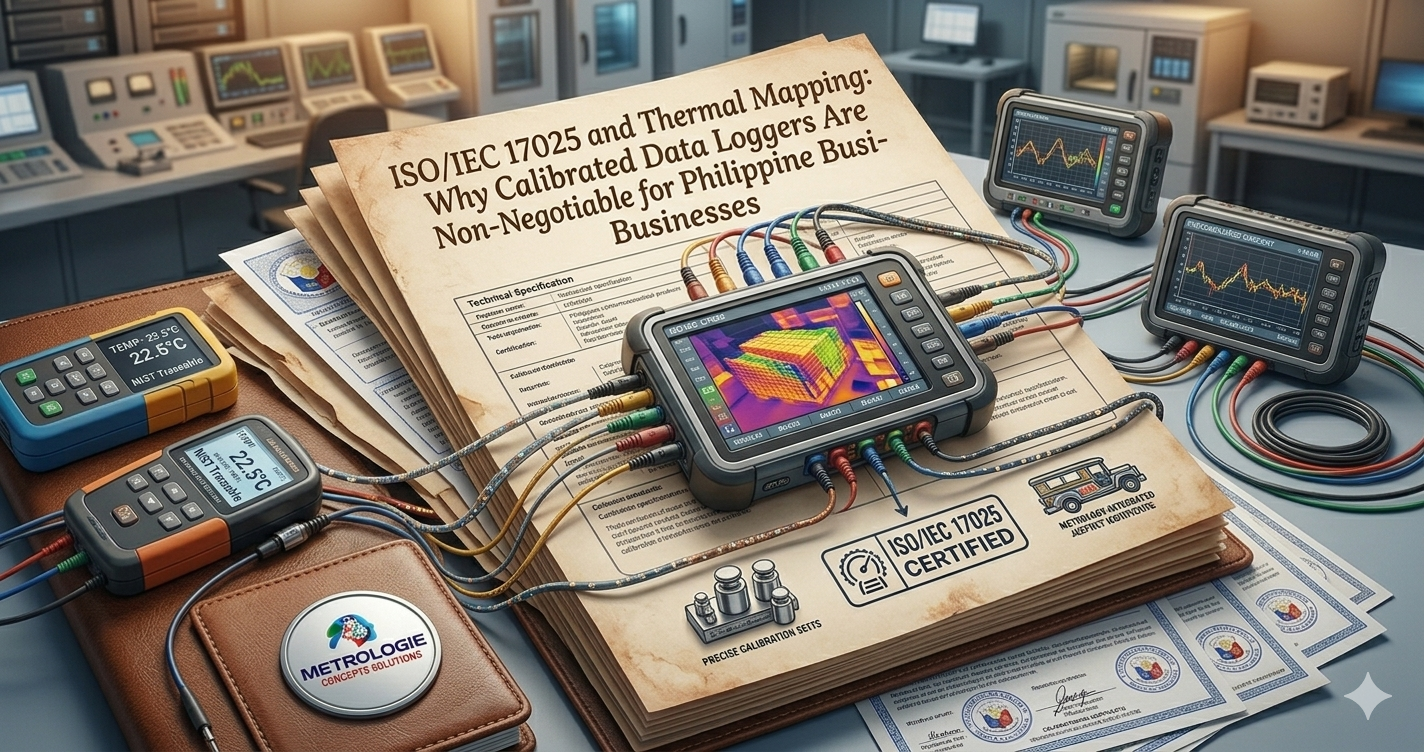 Read more about the article ISO/IEC 17025 and Thermal Mapping: Why Calibrated Data Loggers Are Non-Negotiable for Philippine Businesses